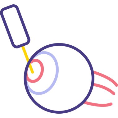 Düz stil bovling ikonu