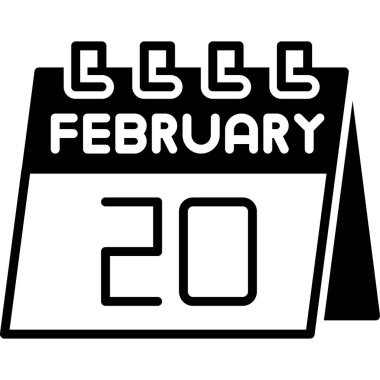 20 Şubat - 20 Şubat - Takvim simgesi