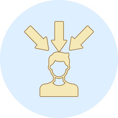 Modern b 'nin vektör illüstrasyonu insanların ikonundan yoksun