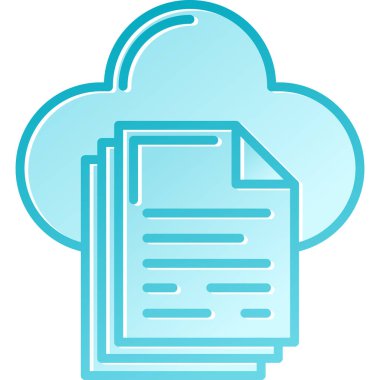 Bulut hesaplama. Web simgesi