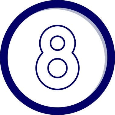 Sekiz numara işareti.