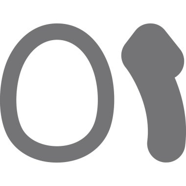 yiyecek meyve ikonu ana hatlarıyla