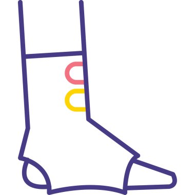 Modern simgenin vektör illüstrasyonu