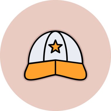 Modern simgenin vektör illüstrasyonu