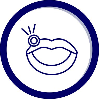 Bir kadının vektör illüstrasyonu