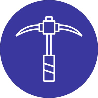 Çekiç. Web simgesi basit illüstrasyon