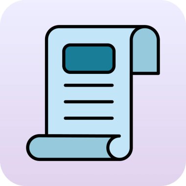 Kitap. Web simgesi basit illüstrasyon