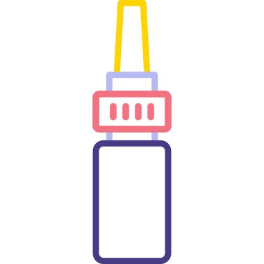 Boya fırçası. Basit tasarım