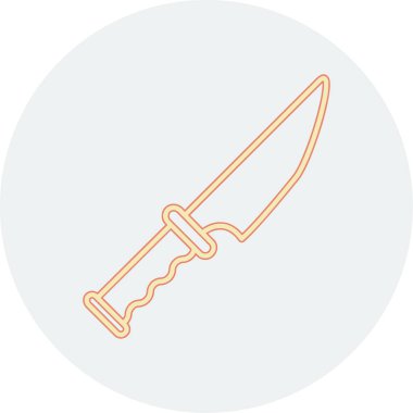 bir kılıcın vektör simgesi