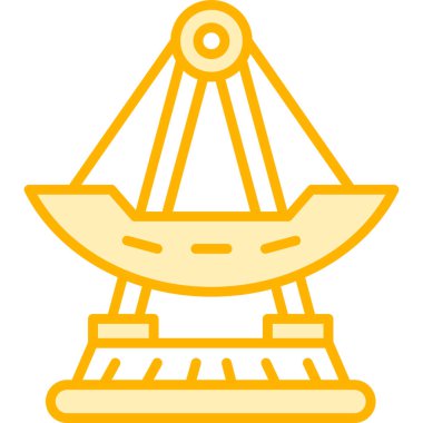 Gemi. Web simgesi basit illüstrasyon