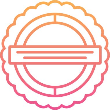 yiyecek ikonu vektör illüstrasyonu