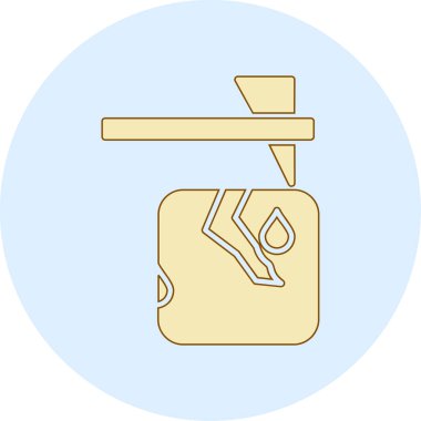 Yağ pompası. Basit resimleme