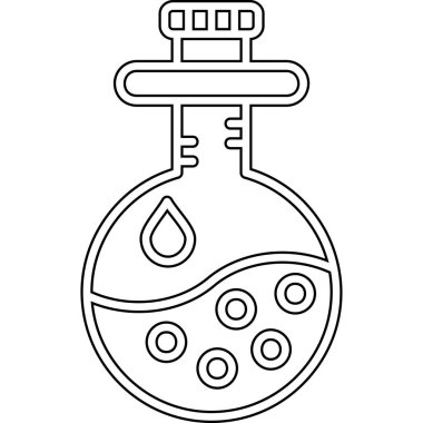 tüp ikon vektör illüstrasyon tasarımlı su damlası