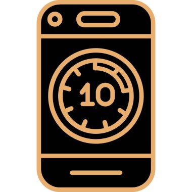 Akıllı saat simgesi, basit stil