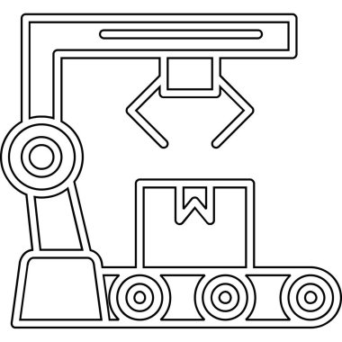 Demiryolu tren ikonu taslak biçiminde