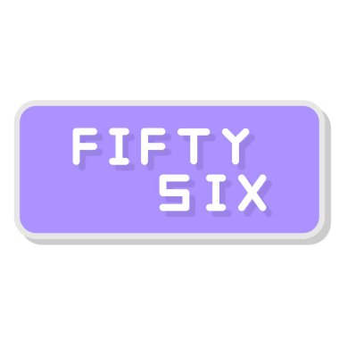 5 işaret vektör illüstrasyon tasarımı