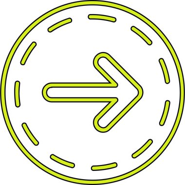 Yol tabelası. Basit resimleme