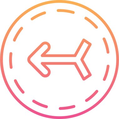 Modern bir simgenin vektör illüstrasyonu