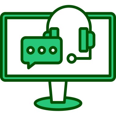 çevrimiçi web simgesi vektör illüstrasyonu