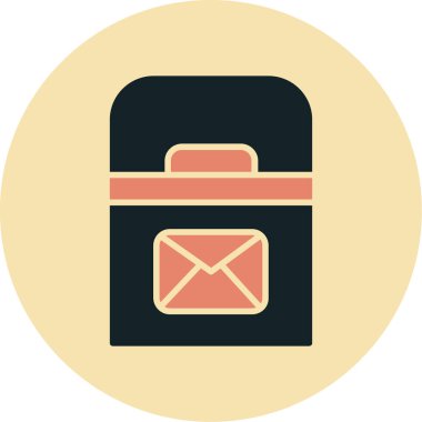 E- posta simgesi vektör illüstrasyonu