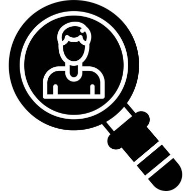 Ara. Web simgesi basit illüstrasyon