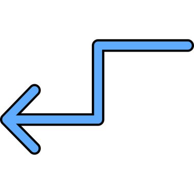 ok simgesi vektör illüstrasyonu