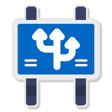 Çizgi film simgesinin vektör çizimi