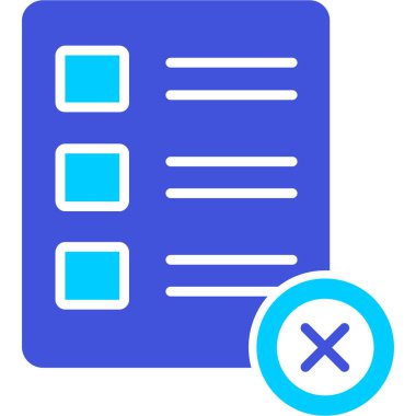 liste simgesi, vektör illüstrasyon tasarımı