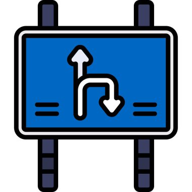 Yol işareti doldurulmuş simge, özet biçimi