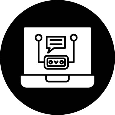 seo modern simgesinin vektör illüstrasyonu