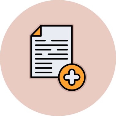 artı sembollü belge