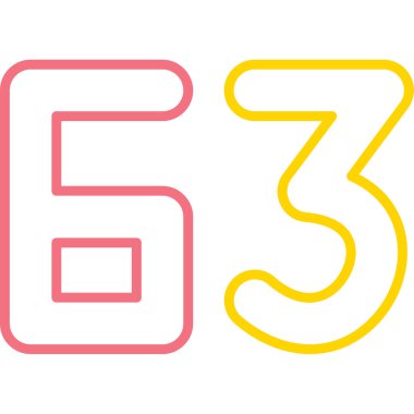 6 numaralı simge tasarımı