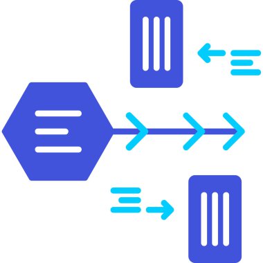 Kod web simgesi. Basit tasarım