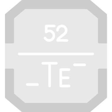 4 saat - 6 - h - h - 6 işaretli izole kimyasal element simgesi
