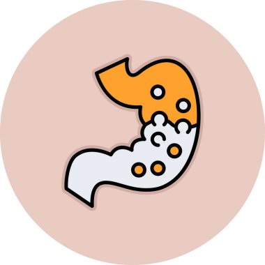 Gıda simgesinin vektör illüstrasyonu