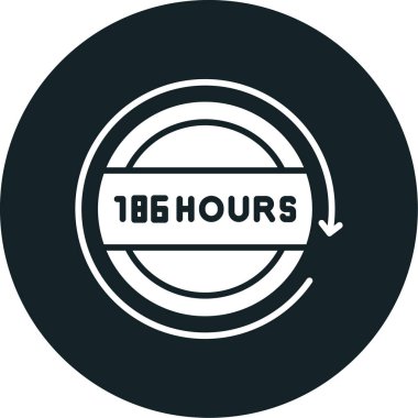 Beyaz arkaplanda 1777 servis simgesi vektörü