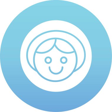 bebek ikonu vektör illüstrasyonu