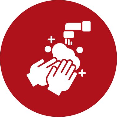 Kırmızı arkaplanın vektör illüstrasyonu