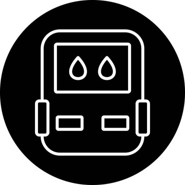 su simgesi vektör illüstrasyonu