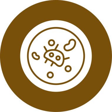 Gıda simgesinin vektör illüstrasyonu