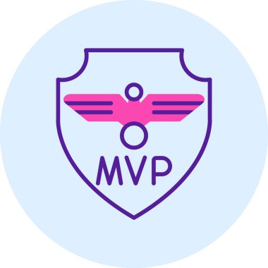 Rozet. Web simgesi basit tasarım