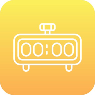 Modern simgenin vektör illüstrasyonu