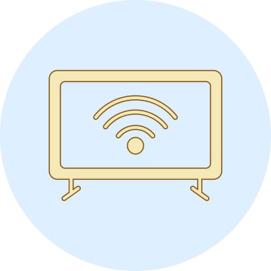 Bilgisayar simgesi. Düz dizayn. vektör illüstrasyonu.