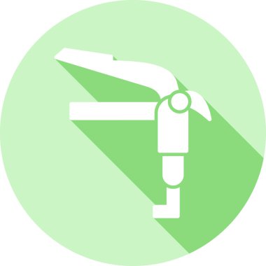 Modern oto tamir simgesinin vektör illüstrasyonu