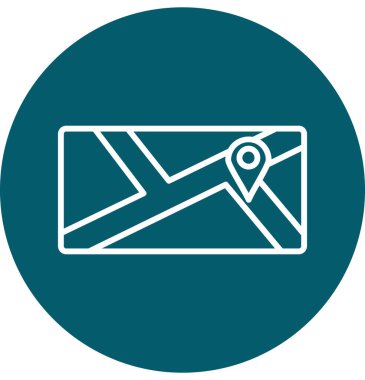 Modern simgenin vektör illüstrasyonu