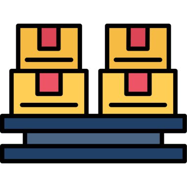 bina simgesi vektör rengi