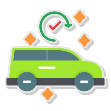 taksi simgesi vektör illüstrasyonu