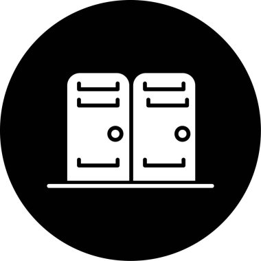 Modern simgenin vektör illüstrasyonu