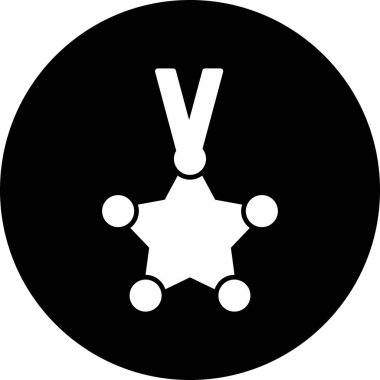 Ödül madalyası. Web simgesi