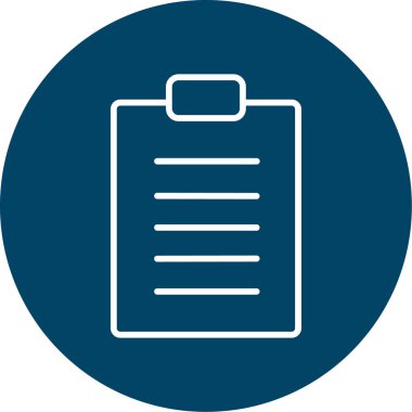 Belge simgesi soyut bir grupta izole edildi